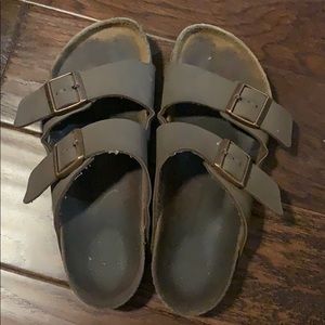 Brown Leather Birkenstock’s